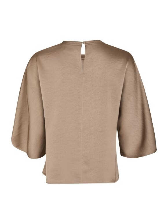 Neo Noir - Liora Heavy Sateen blouse