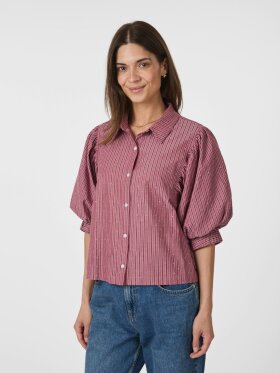 Neo Noir - Etta Soft Stone Shirt Dark Ros