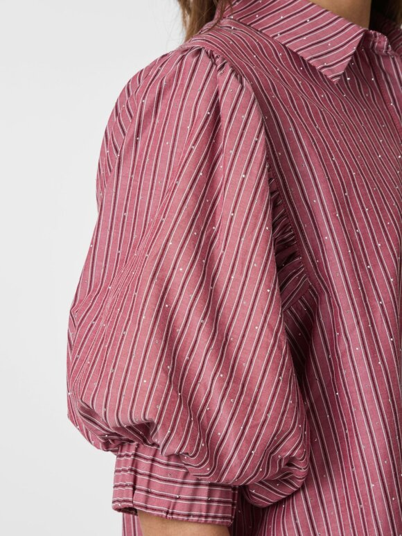 Neo Noir - Etta Soft Stone Shirt Dark Ros