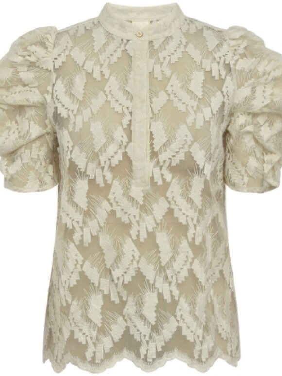 Gossia - AnnGO Sofie Blouse Creme