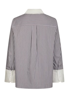 Neo Noir - Dranila Stripe shirt Brown