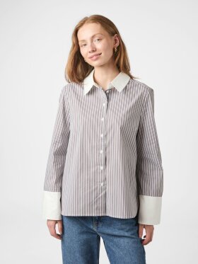 Neo Noir - Dranila Stripe shirt Brown