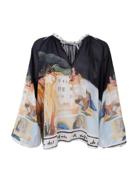Black Colour - BCRiviera Blouse Black