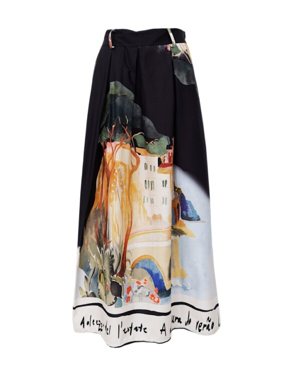 Black Colour - BCRiviera Skirt Black
