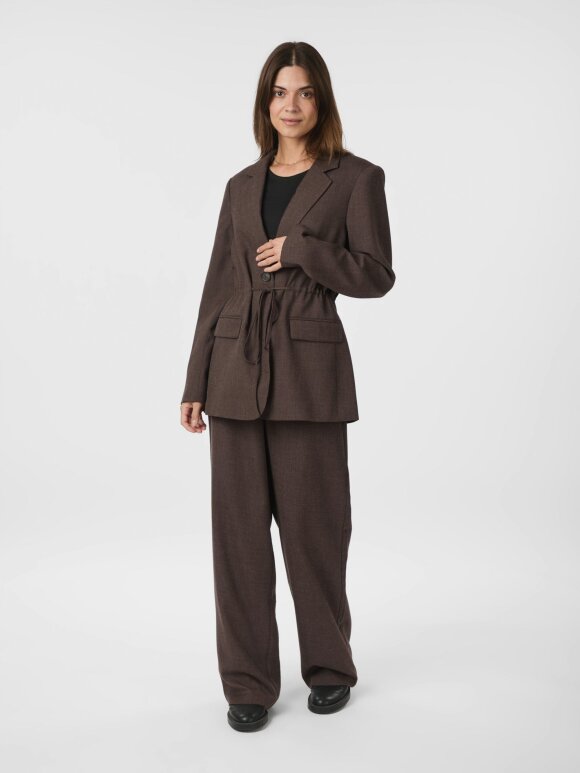 Neo Noir - Jemmie Melange Blazer Brown