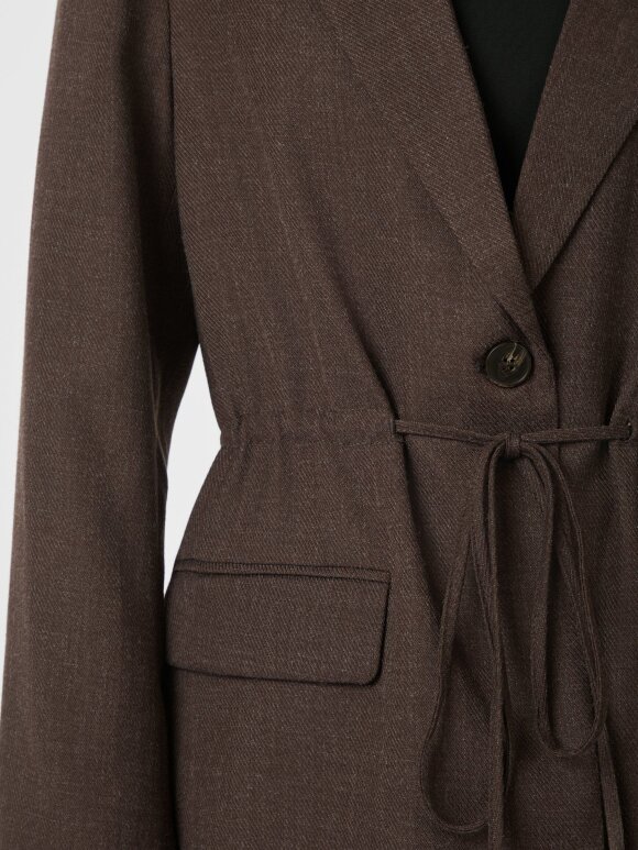 Neo Noir - Jemmie Melange Blazer Brown