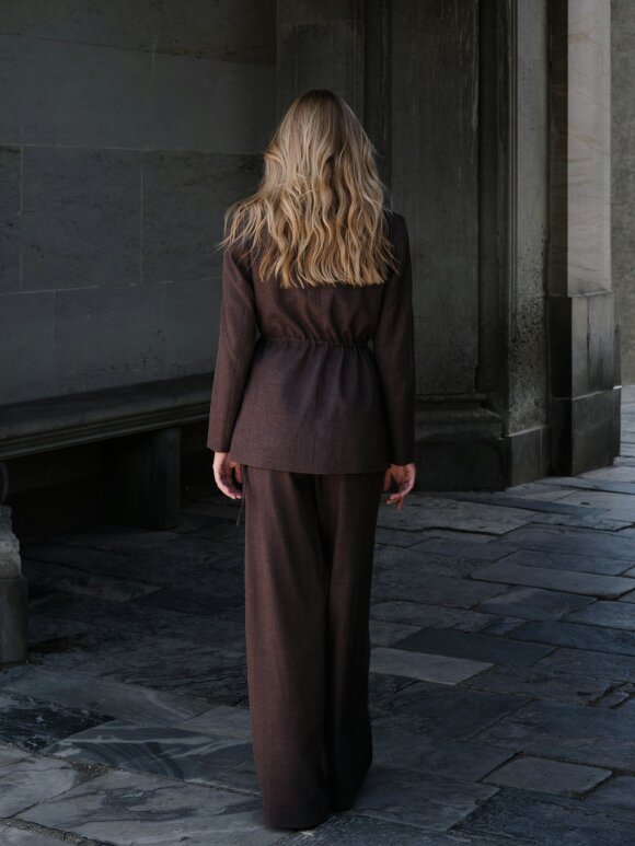 Neo Noir - Jemmie Melange Blazer Brown