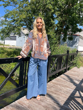 Black Colour - BCIndigo Blouse Blue
