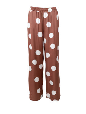 Black Colour - BCMabel Pant Mocca Dot