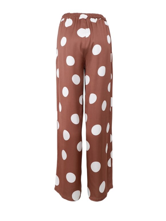 Black Colour - BCMabel Pant Mocca Dot