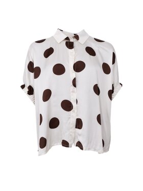 Black Colour - BCMabel Shirt Blouse Off White