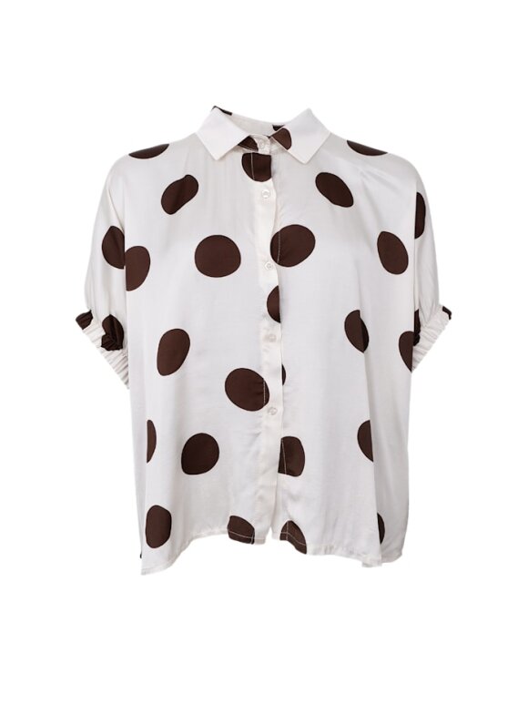 Black Colour - BCMabel Shirt Blouse Off White
