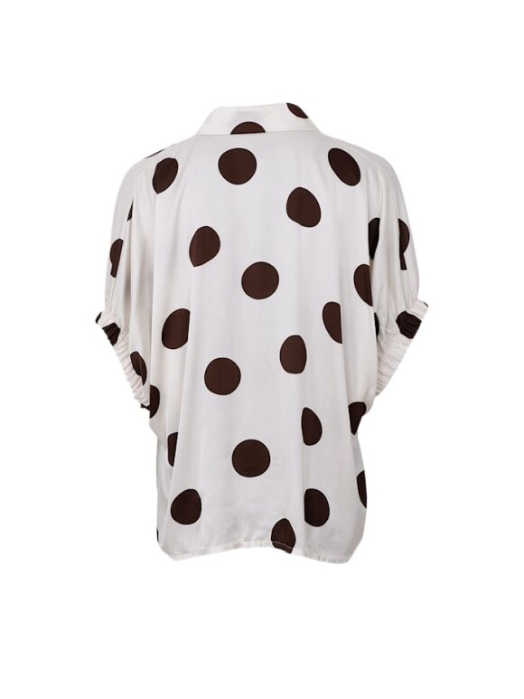 Black Colour - BCMabel Shirt Blouse Off White