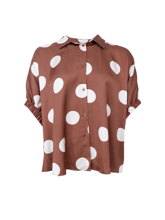 Black Colour - BCMabel Shirt Blouse Mocca