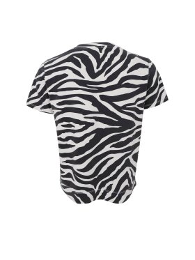 Black Colour - BCZelda S/S T-shirt Zebra