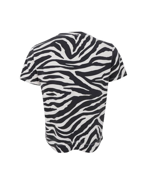 Black Colour - BCZelda S/S T-shirt Zebra