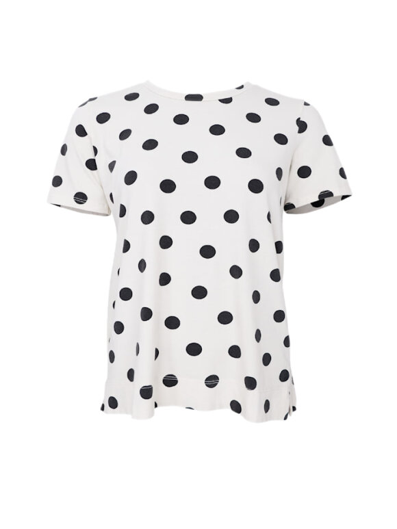 Black Colour - BCZelda S/S T-shirt White Dot