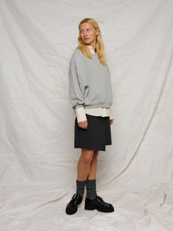La Rouge - Trine Skirt Dark grey