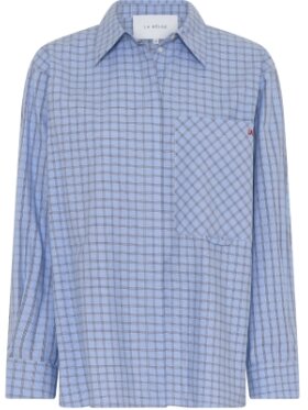 La Rouge - Petra Shirt Blue Checks