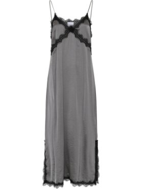 La Rouge - Lotte Satin Dress Grey La Rouge - Lotte Satin Dress Grey
