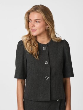 Neo Noir - Xanthe Herringbone Blazer