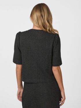 Neo Noir - Xanthe Herringbone Blazer