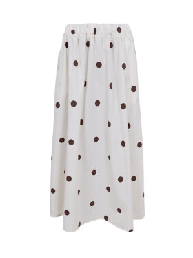 Black Colour - BCAbbie Skirt Coffee Dot