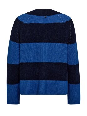 Mos Mosh - MMTaci Stripe LS V-Neck Knit