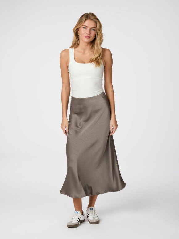 Neo Noir - Bovary Skirt Warm Grey