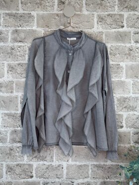 Cabana Living - Cord Bluse Grey