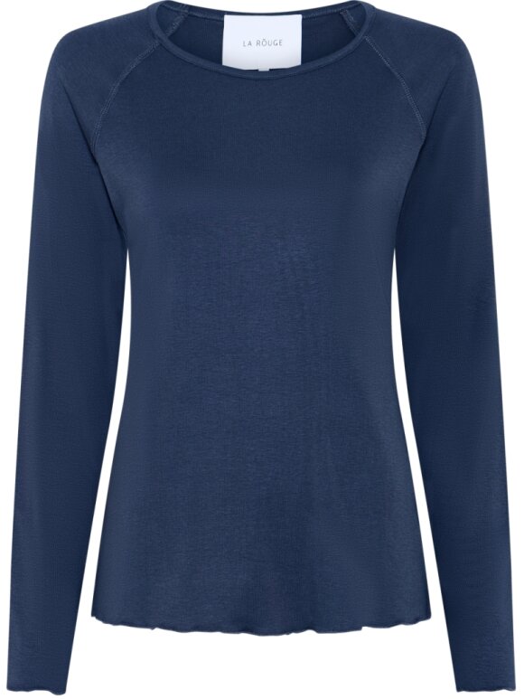 La Rouge - Line L/S T-shirt Navy