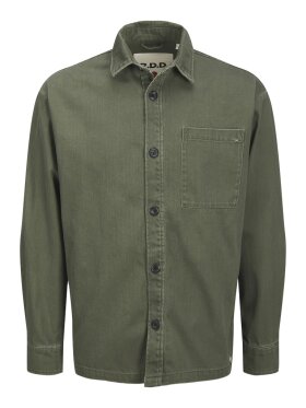 Royal Denim Division - RDDColter Denim Overshirt L/S Royal Denim Division - RDDColter Denim Overshirt L/S