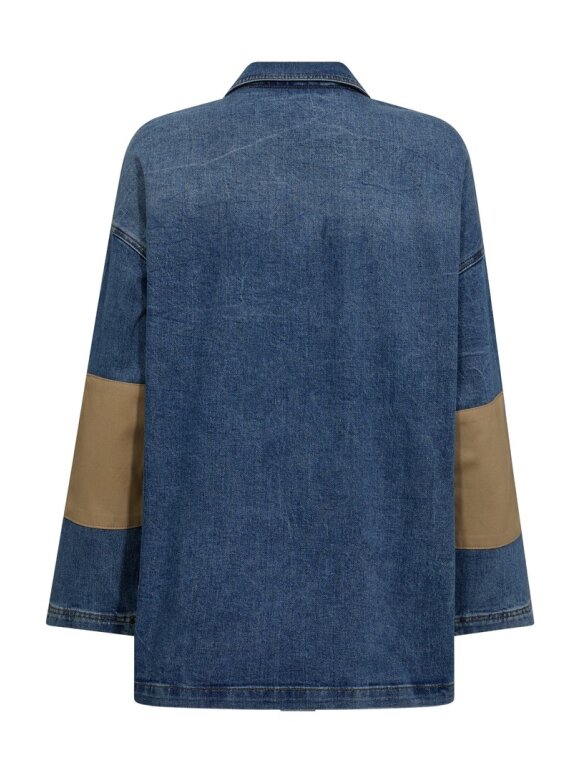 Mos Mosh - MMAlia Mix Shirt True Camel
