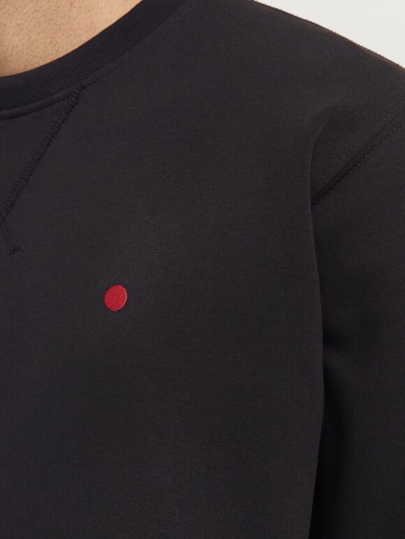 Royal Denim Division - RDDScott Crew Neck Sweat Black
