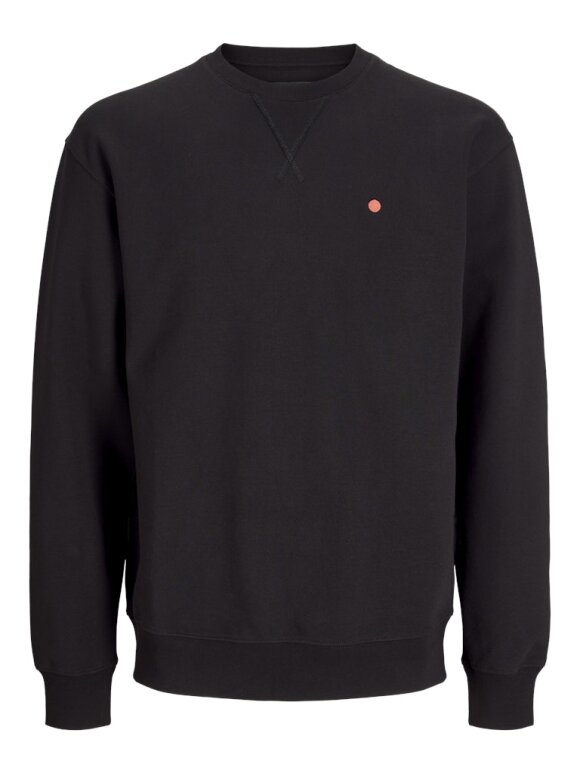 Royal Denim Division - RDDScott Crew Neck Sweat Black