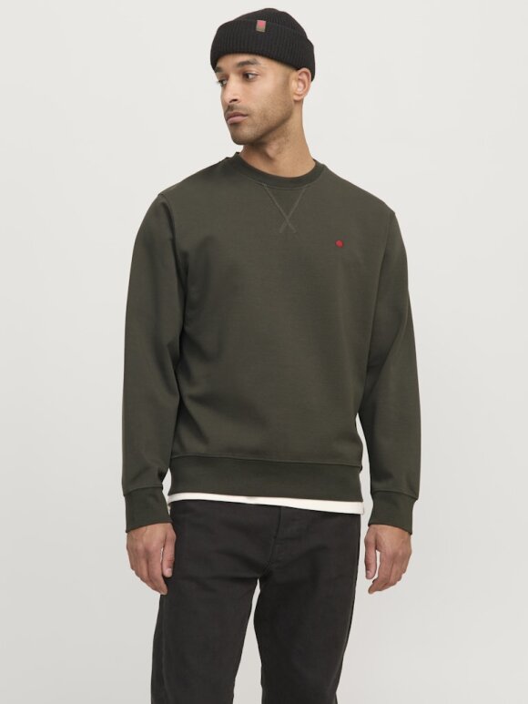 Royal Denim Division - RDDScott Crew Neck Sweat Peat