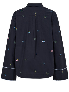 Numph - NUChiro Boxy ShirtDark Sapphir