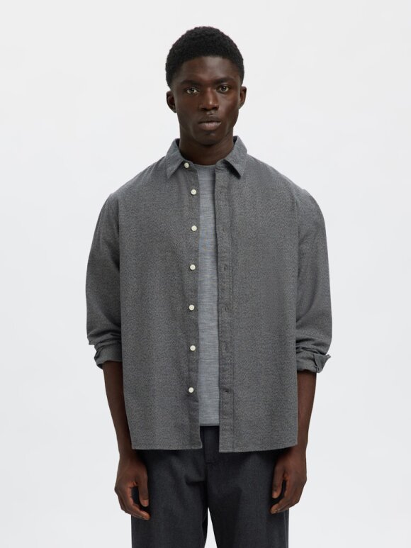 Selected - SLHRegnoah Brushed twist Shirt