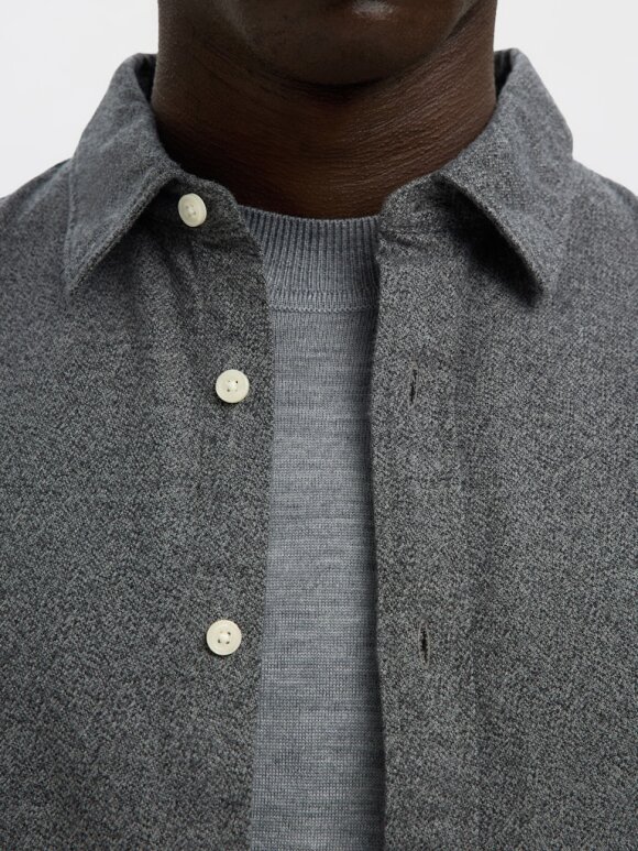 Selected - SLHRegnoah Brushed twist Shirt