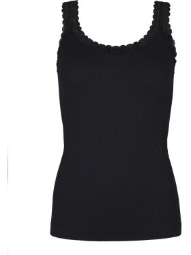 tim&simonsen - Frida rib Top Nero