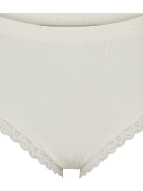 tim&simonsen - Feline rib midi Panties Ivory
