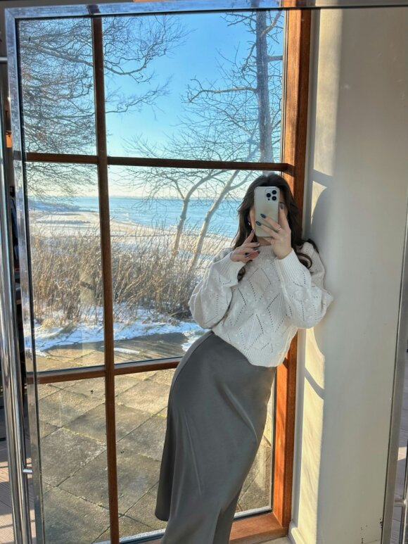 Neo Noir - Bovary Skirt Warm Grey