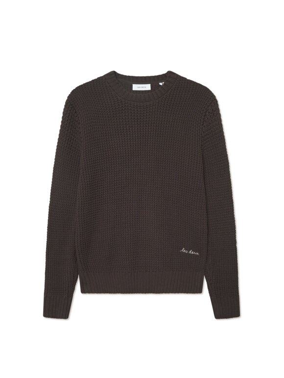 Les Deux - Alvin Waffle Crewneck Knit
