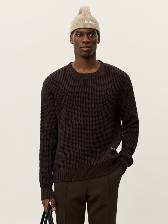 Les Deux - Alvin Waffle Crewneck Knit