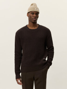 Les Deux - Alvin Waffle Crewneck Knit