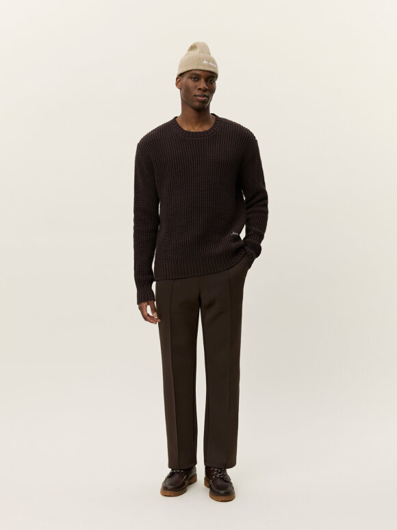 Les Deux - Alvin Waffle Crewneck Knit