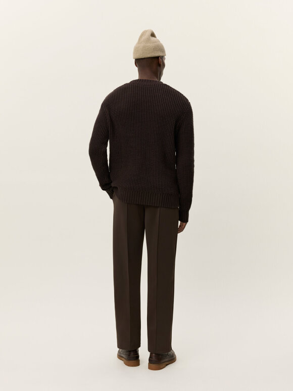 Les Deux - Alvin Waffle Crewneck Knit