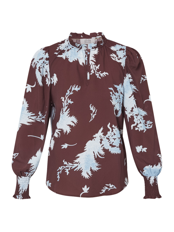 Love & Divine - Love490-25 Blouse Bordeaux