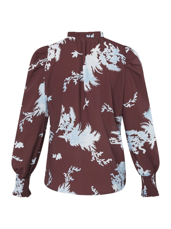 Love & Divine - Love490-25 Blouse Bordeaux