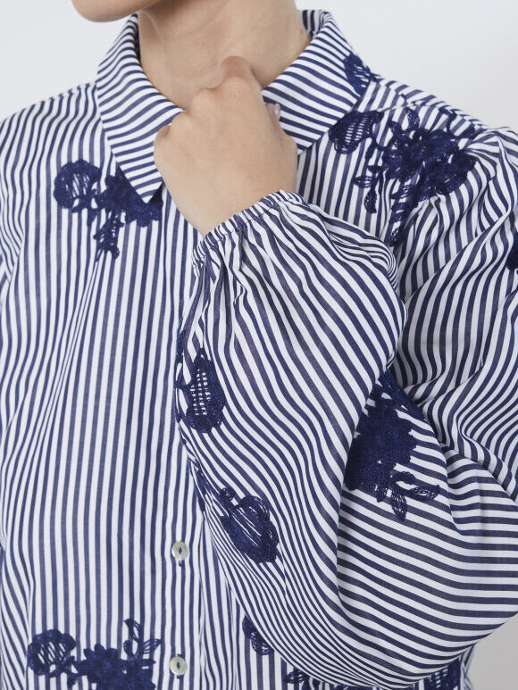Love & Divine - Love1430 Shirt Blue stripe